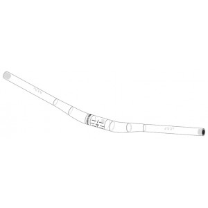 Руль NEWMEN Phase Carbon 350.25 710-760mm VGS