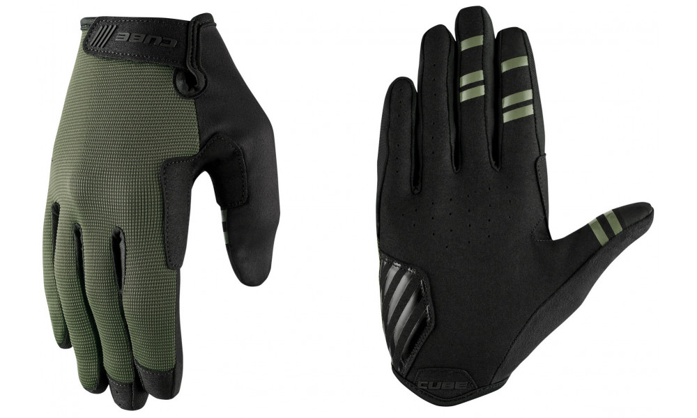 Перчатки Cube Gravity Long TM reed green 