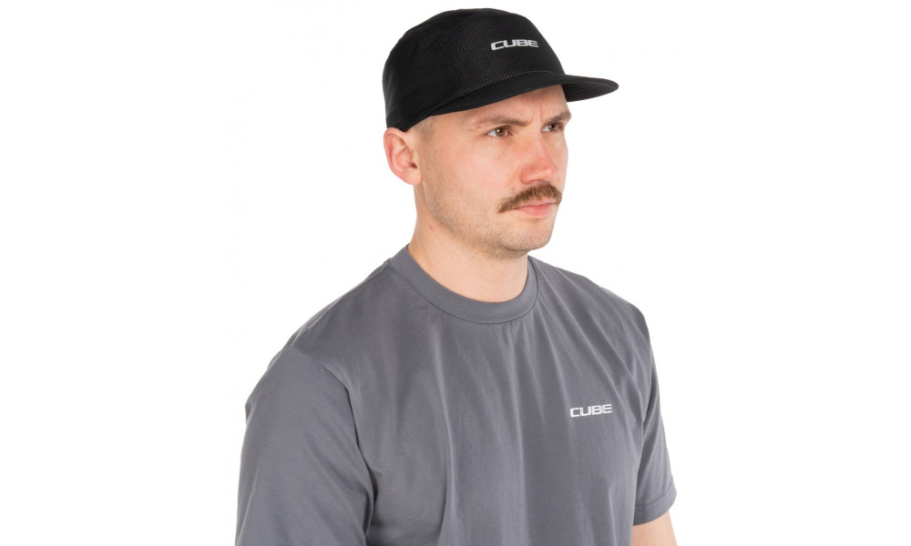 Шапка Cube 5 Panel black - 2