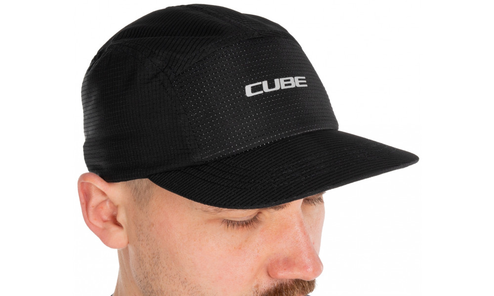 Шапка Cube 5 Panel black - 3