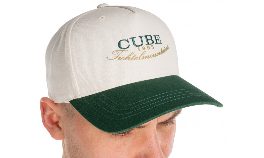 Шапка Cube Club creme'n'green - 3