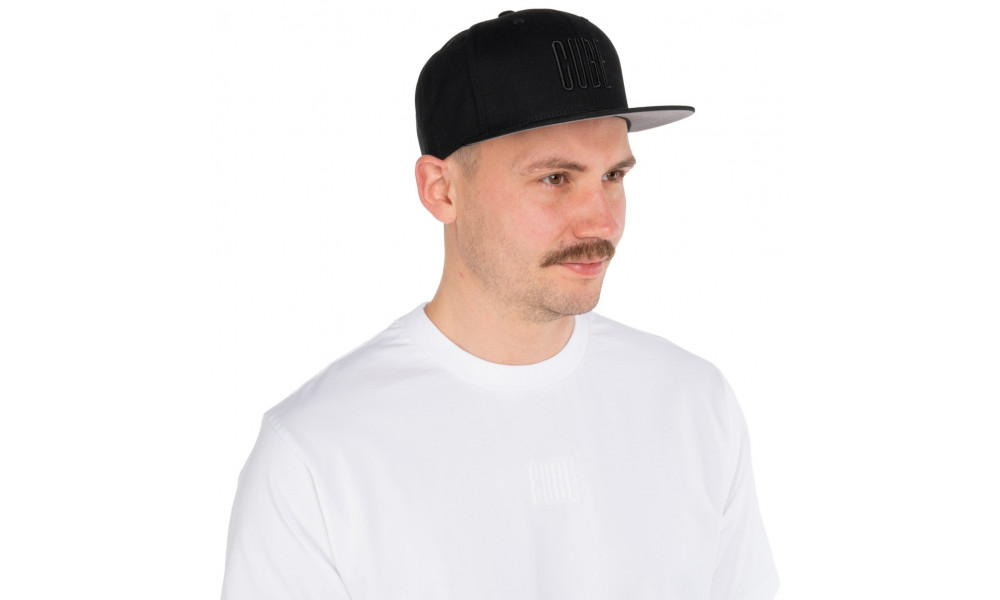 Cap Cube The Embossed black'n'black - 2
