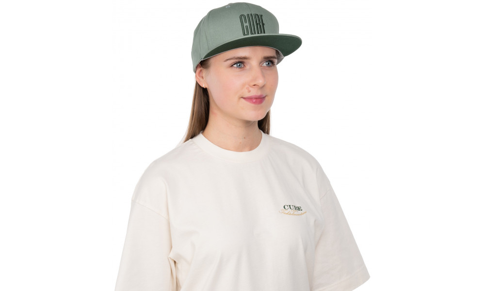 Шапка Cube The Embossed sage - 5