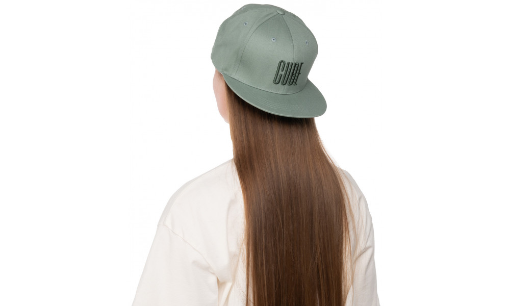 Шапка Cube The Embossed sage - 6