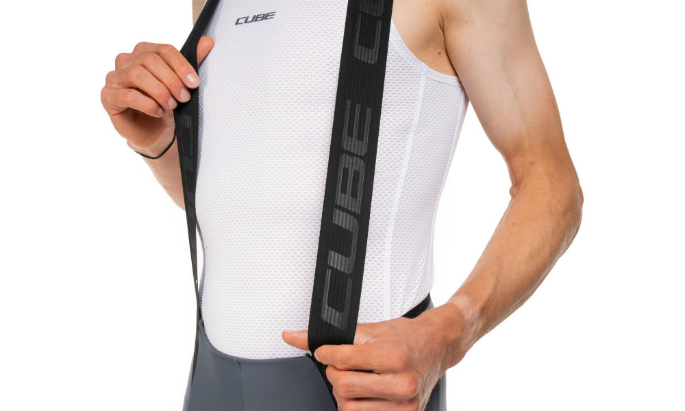 Велошорты с лямками Cube Gravel Cargo olive - 3