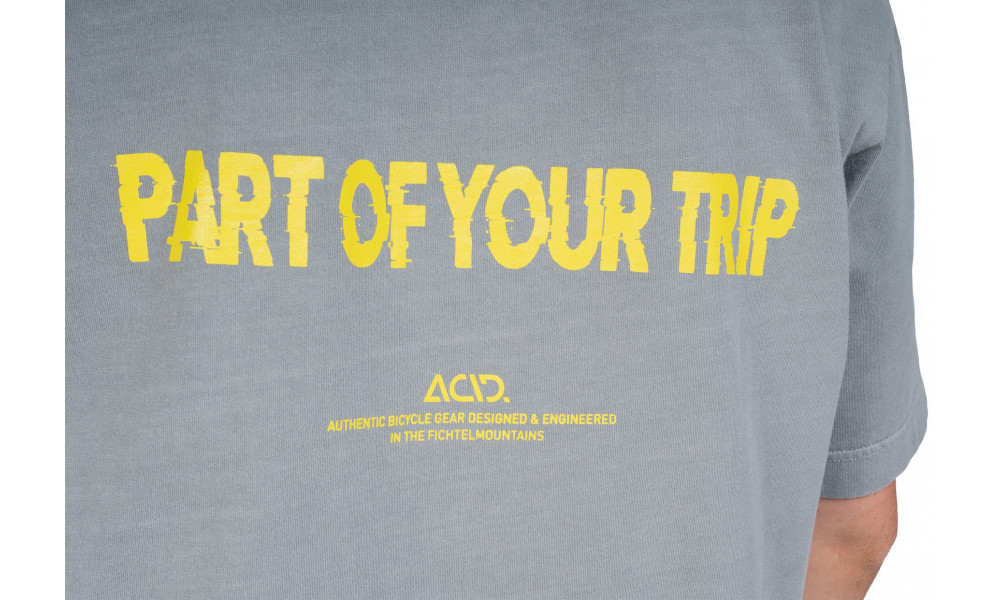 Майка ACID Organic GTY Fit blue - 4