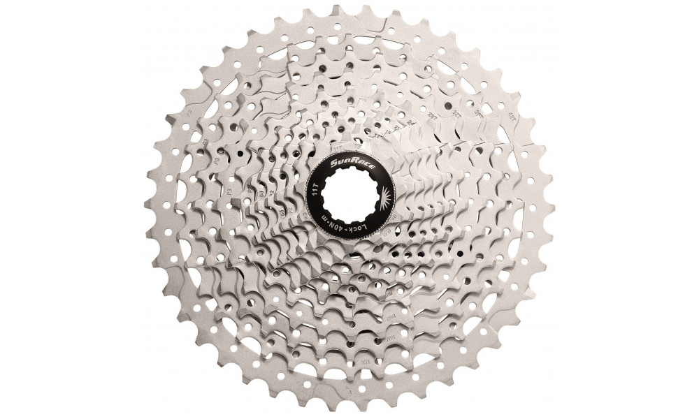 Cassette SunRace CSMS3 10-speed metallic 