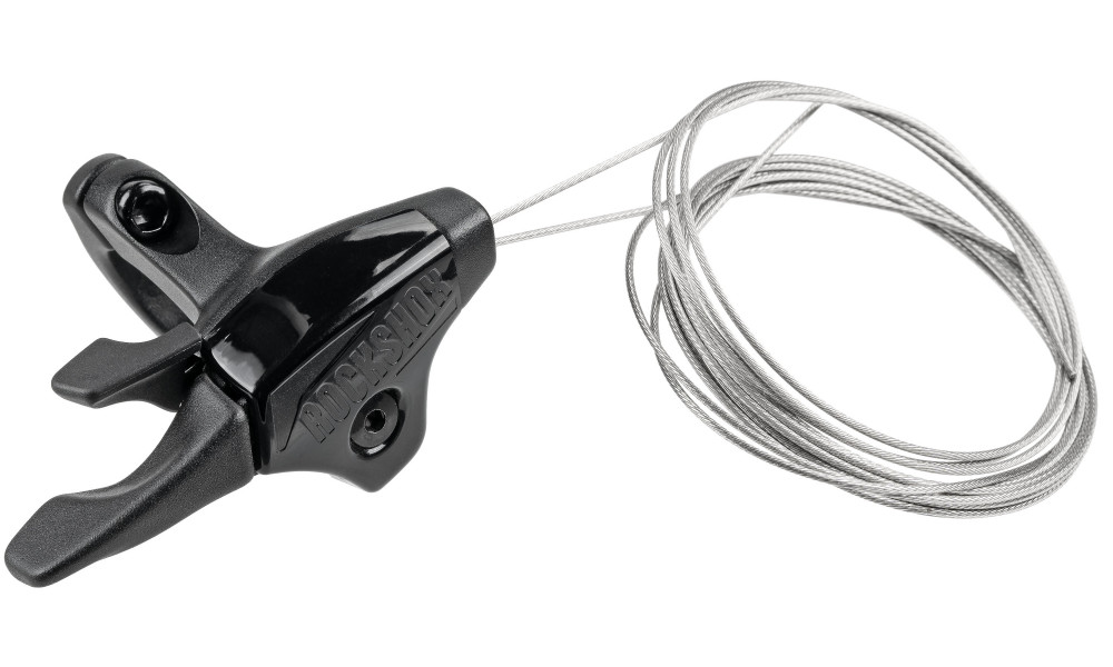 Fork remote lockout kit Rock Shox OneLoc SID/Reba/Revelation (2013-2017) right above, left below 