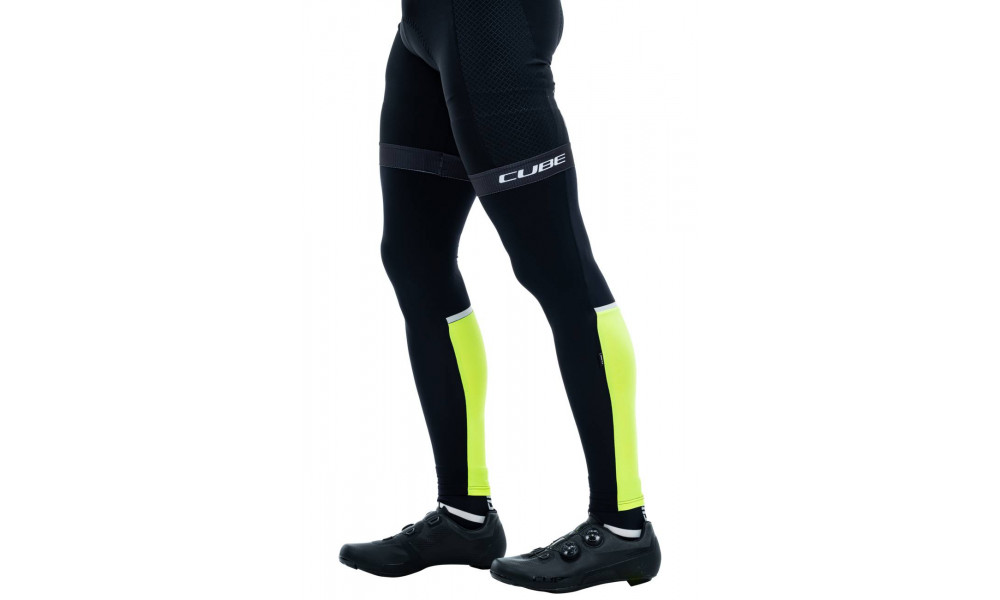 Leg warmers Cube Safety neon yellow-XS/S - 2