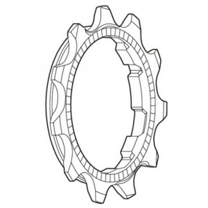Звездочка Shimano SORA CS-HG50-8l 8-speed 11T