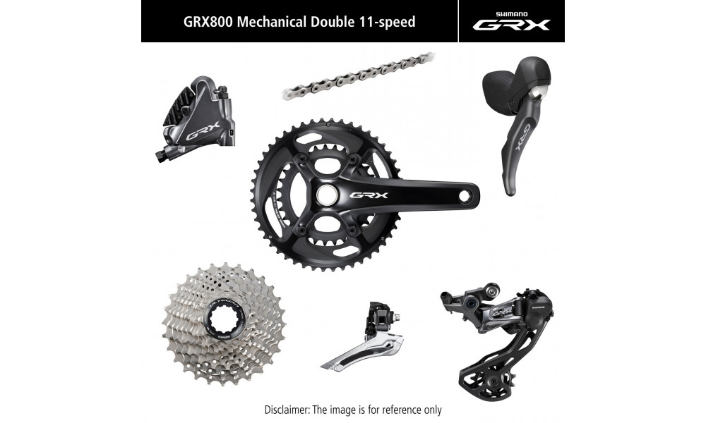 Groupset Shimano GRX 810 175mm 11-speed 48x31T 