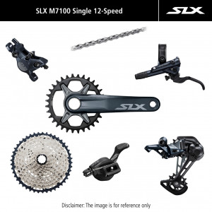 Groupset Shimano SLX M7100 2-Piston 170mm 32T I-Spec EV