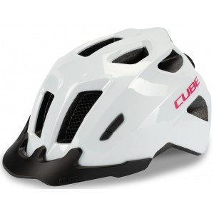 Helmet Cube FINK flashwhite'n'pink