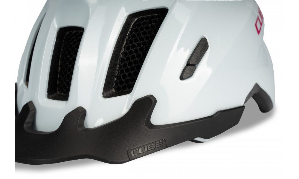 Helmet Cube FINK flashwhite'n'pink - 2