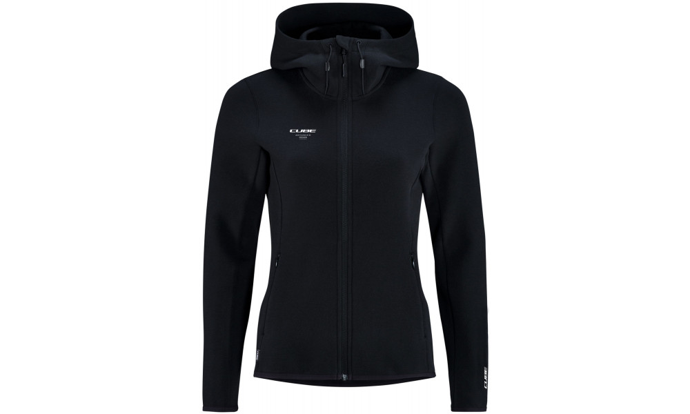 Кофта с капюшоном Cube Advanced WS Zip black - 7