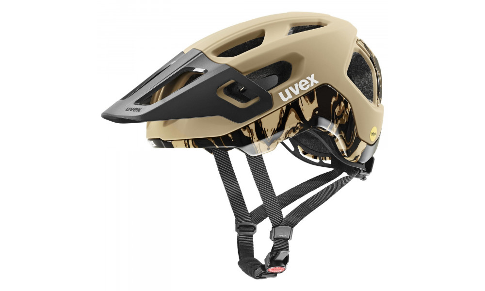Шлем Uvex react MIPS desert-black matt - 3