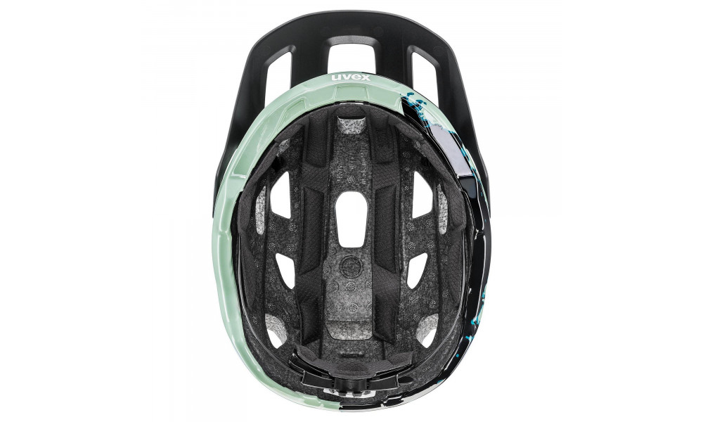 Helmet Uvex react jade-black matt - 12