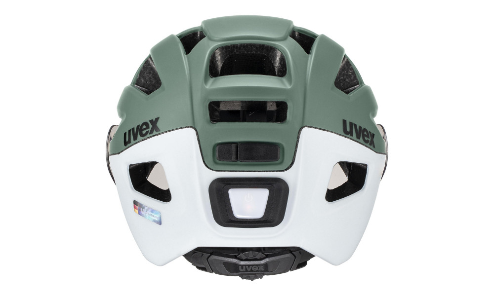 Helmet Uvex finale visor V moss green-cloud matt - 19