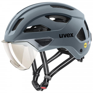 Шлем Uvex stride visor MIPS anthracite matt