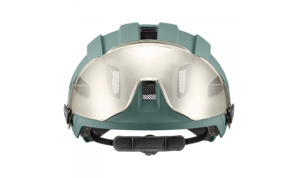 Шлем Uvex stride visor MIPS sage green matt - 8