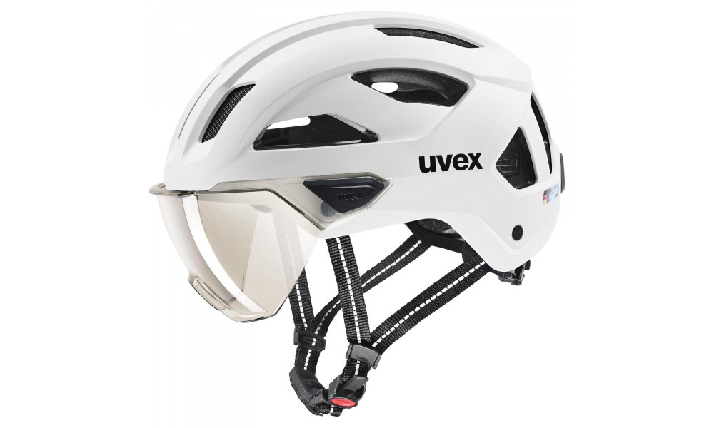 Helmet Uvex stride visor white matt - 4