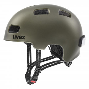 Helmet Uvex city 4 green smoke matt