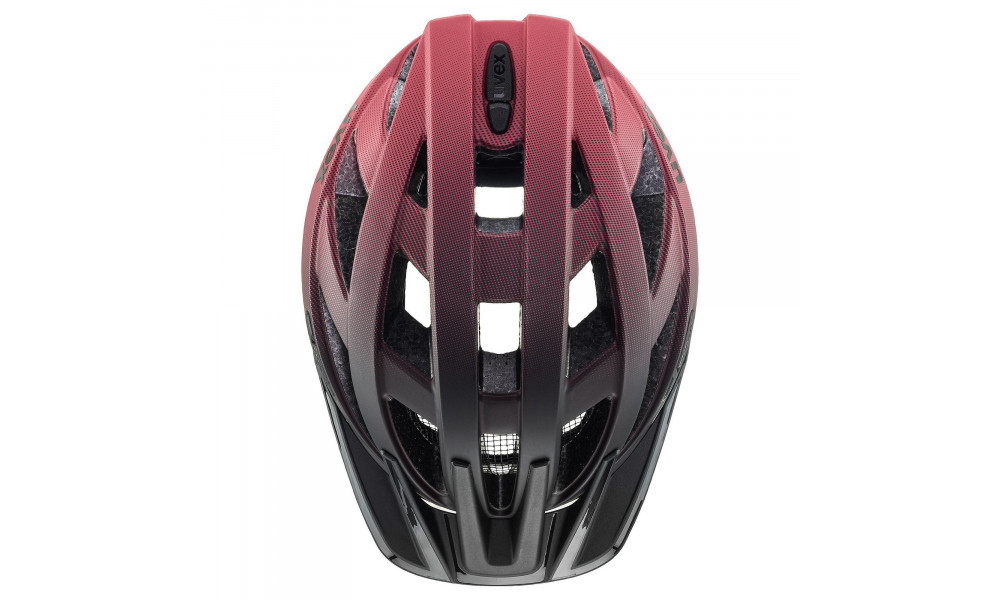 Helmet Uvex i-vo cc MIPS black-red matt - 2