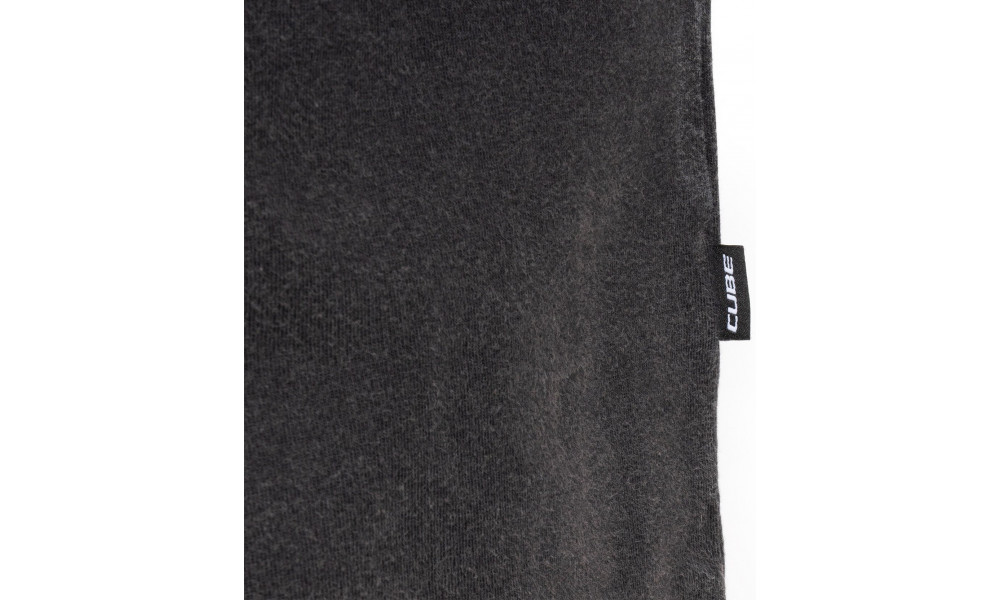 Майка Cube Organic Script GTY Fit washed black - 2