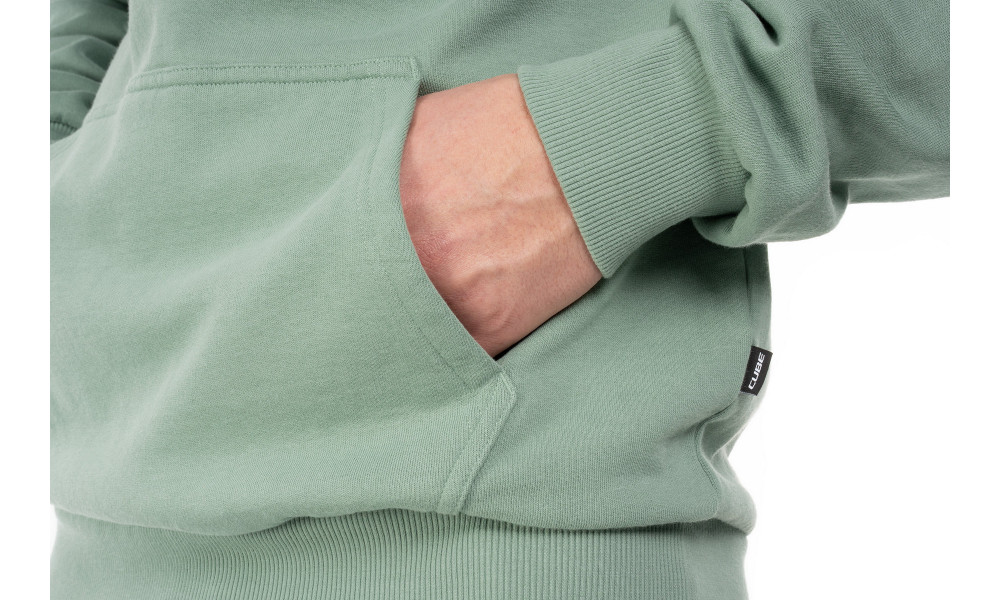 Hoodie Cube Organic Grid black - 4