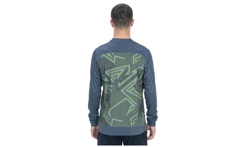 Веломайка Cube ATX Round Neck TM L/S olive'n'grey - 3