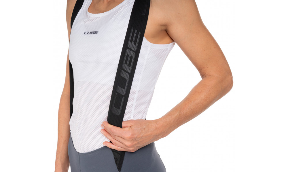 Велошорты с лямками Cube Gravel WS Cargo bordeaux - 4