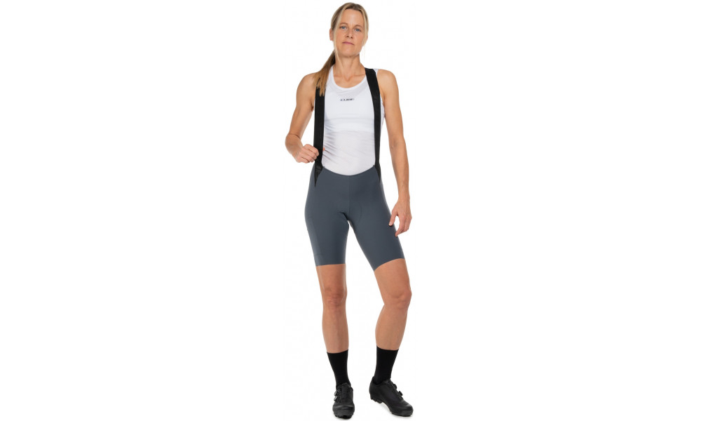 Велошорты с лямками Cube Gravel WS Cargo bordeaux - 10