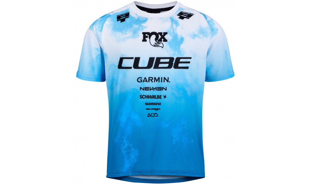 Веломайка Cube MTB Rookie X Actionteam S/S black'n'blue - 1