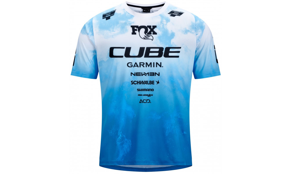 Веломайка Cube MTB X Actionteam S/S blue'n'green - 1