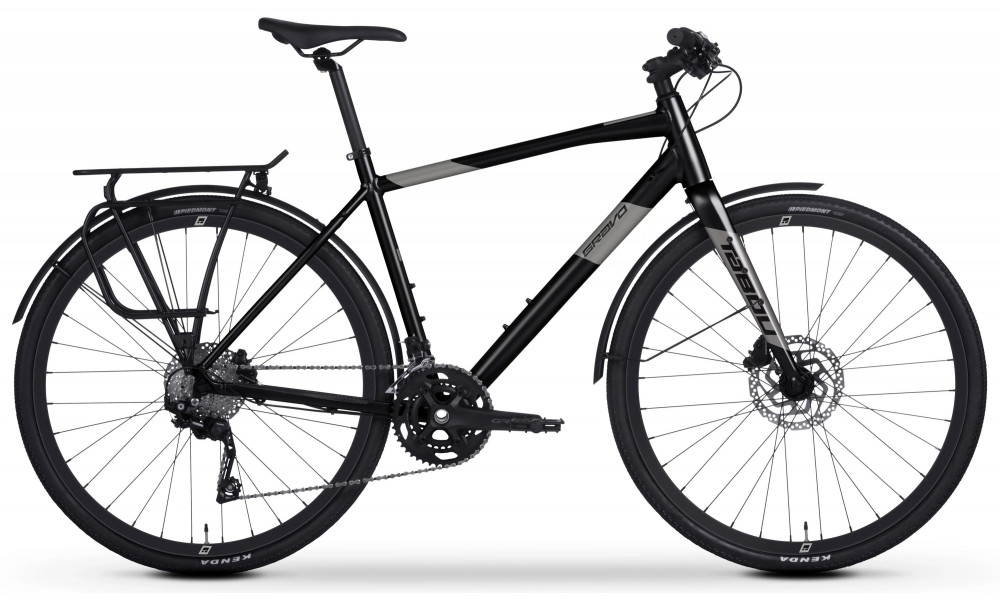 Bicycle Tabou Gravo FIT 3.0 black-silver 