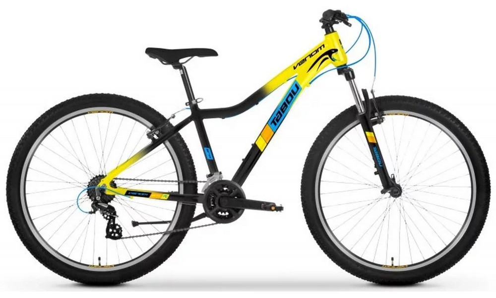 Велосипед Tabou Venom 2.0 27.5 yellow-black 