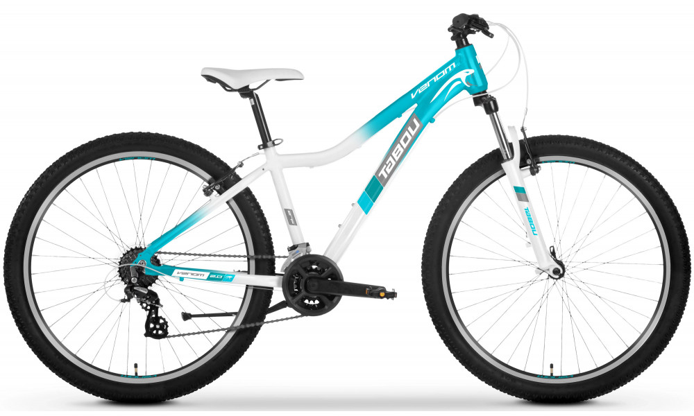 Велосипед Tabou Venom 2.0 W 27.5 turq-white 
