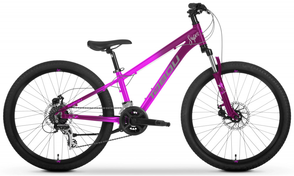 Bicycle Tabou Supergirl 1.0 24 pink-purple 