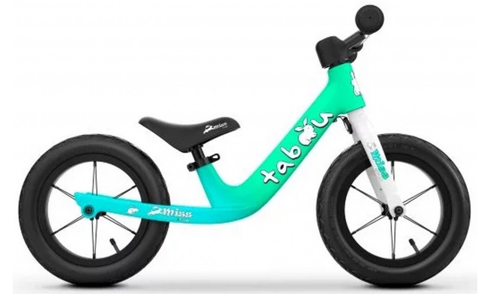Bicycle Tabou Miss Run 12 turq-mint 