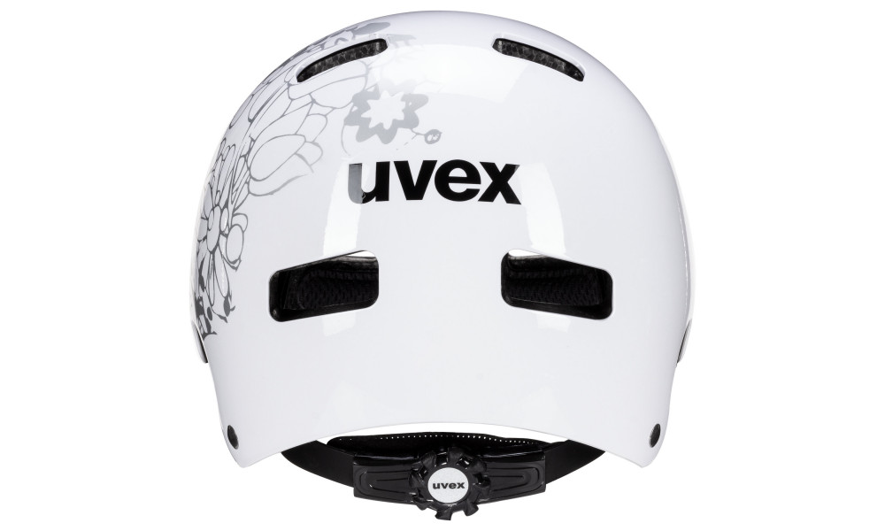 Шлем Uvex Kid 3 white flower black - 2