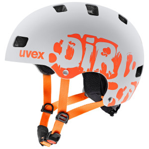 ???? Uvex Kid 3 dirtbike light gray-orange
