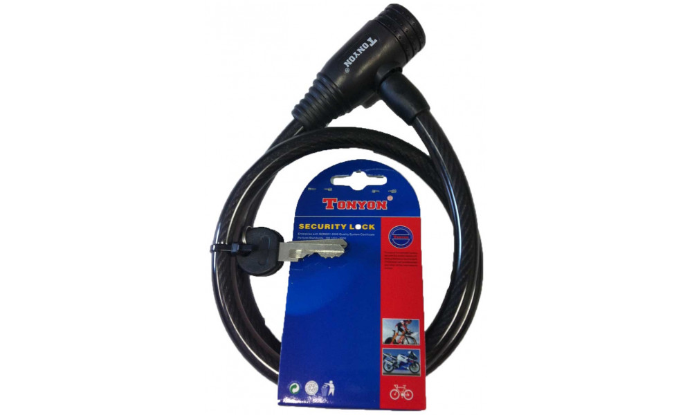 Замок Tanyon loop (steel cable) O12mm/800mm 