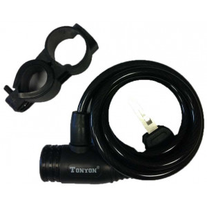 Lock Tanyon spiral (steel cable) Ø8mm/1200mm