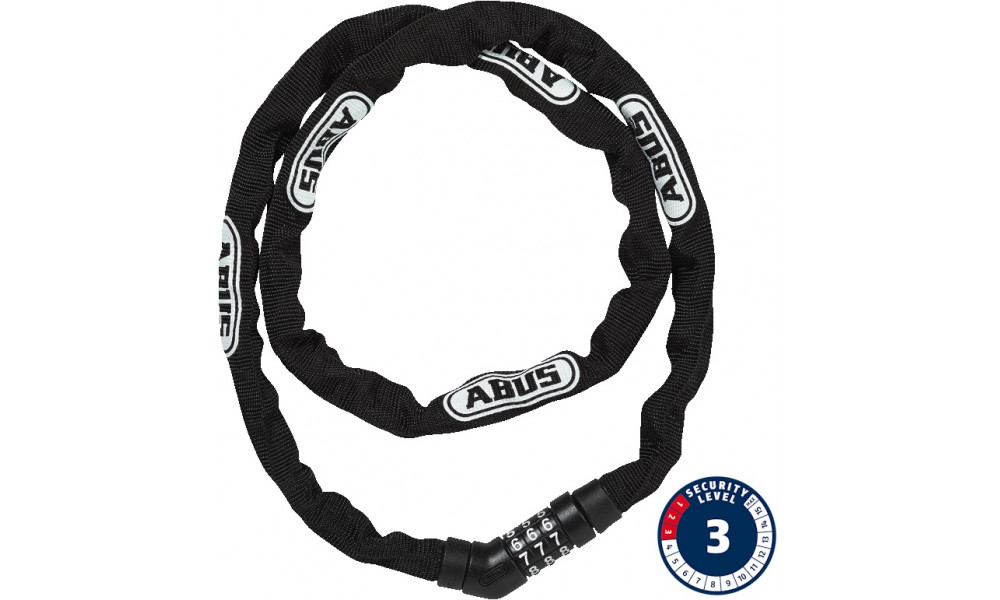 Замок Abus Chain 4804C/110 black 