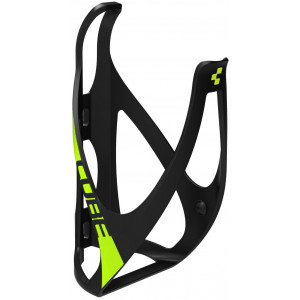 Bottle cage Cube HPP matt black“n“classic green