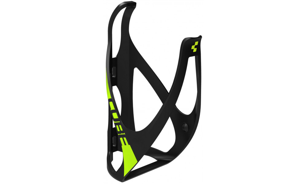 Bottle cage Cube HPP matt black“n“classic green 