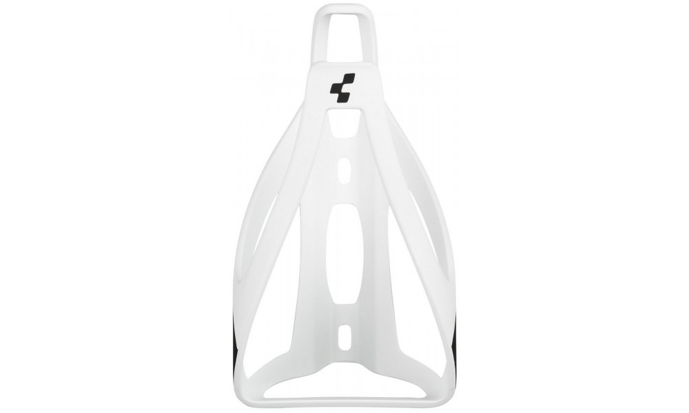 Bottle cage Cube HPP matt white'n'black - 2