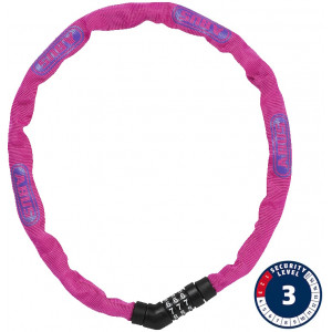 Замок Abus Steel-O-Chain 4804C/75 pink
