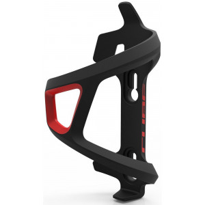 Bottle cage Cube HPP Left-Hand Sidecage black“n“red