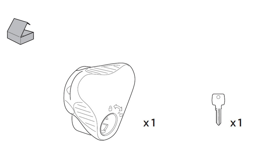 Locking knob Thule Acu Tight - 3